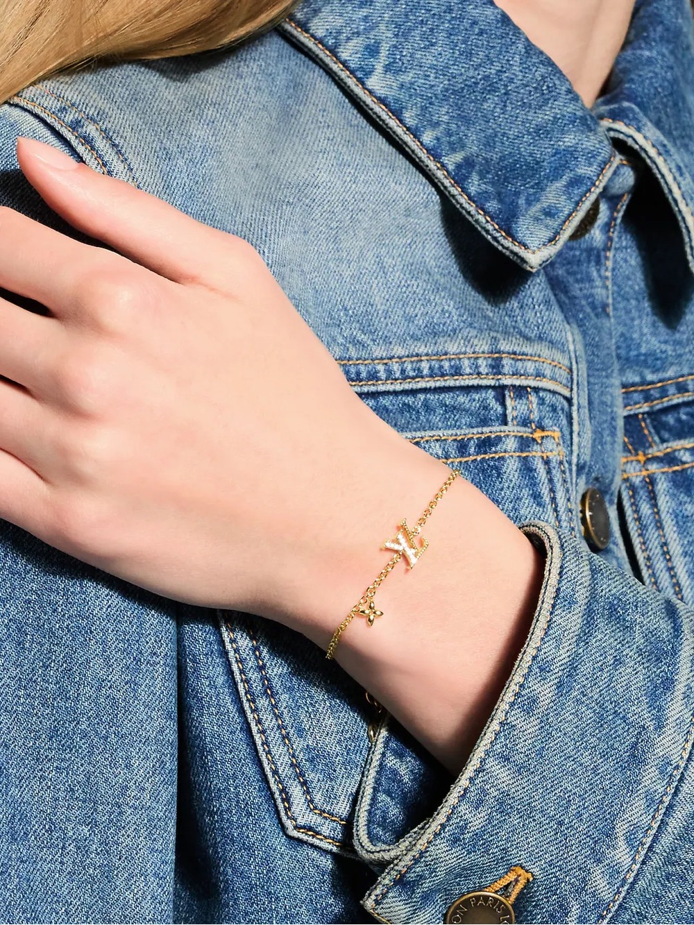 Louis Vuitton M00587 LV Iconic Gold Bracelet - Picture 4 of 11